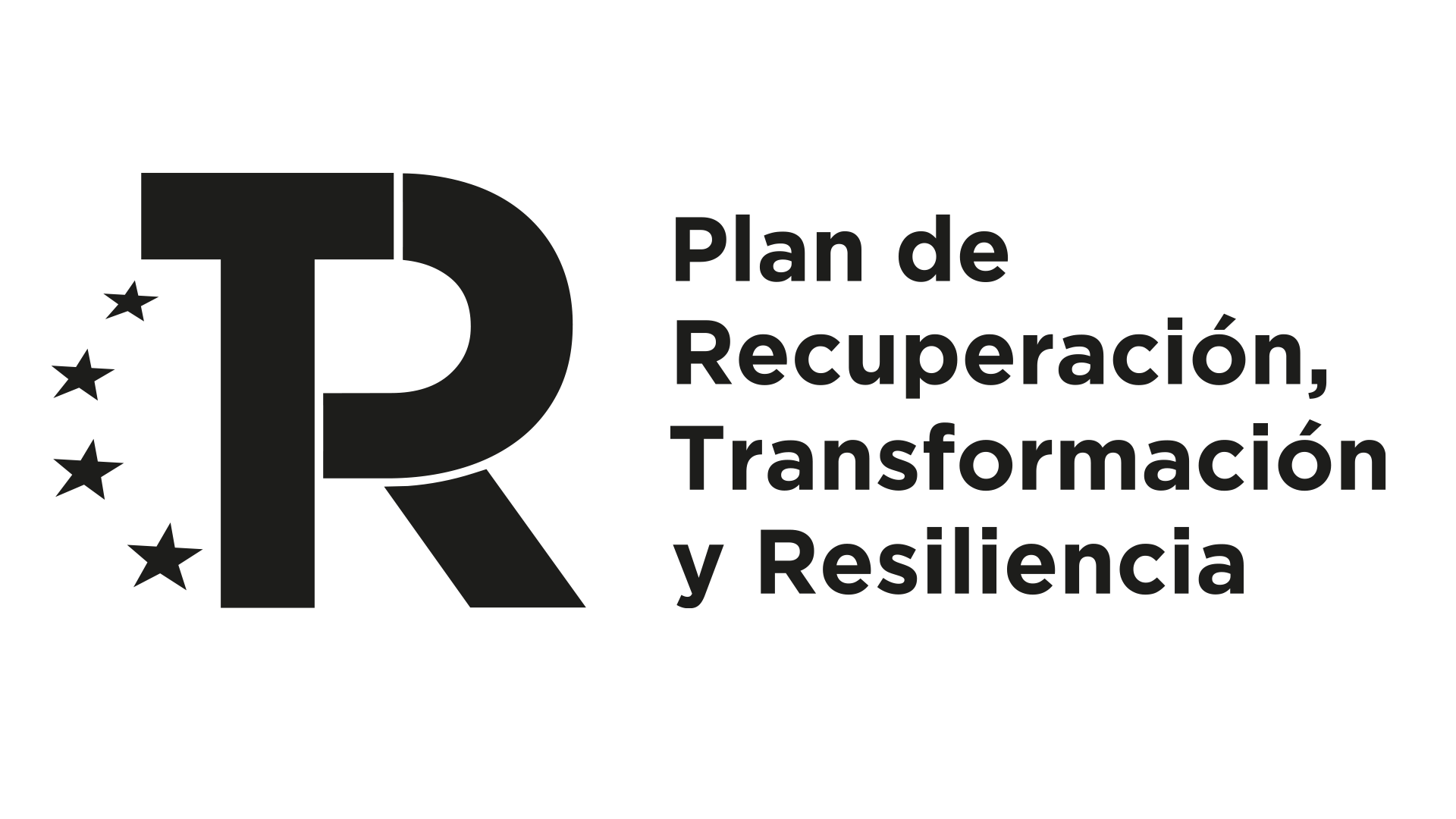 Logotipo Plan de recuperación, transformación y resiliencia